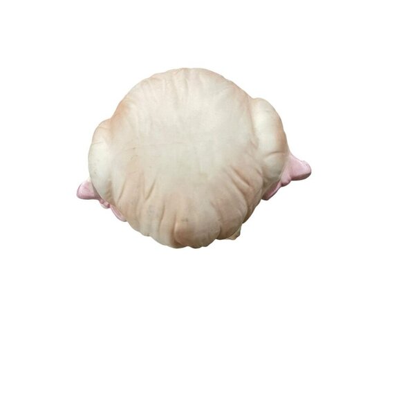 Vtg Lefton China Hand Painted Figurine Anthropomorphic Puppy Pink Bows Big Eyes - Picture 5 of 7